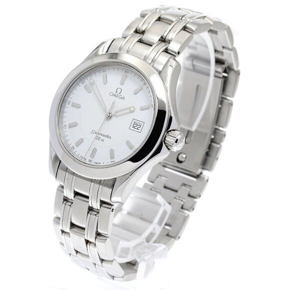 OMEGA Seamaster120 2511.21 Date white Dial Quartz Men's Watch